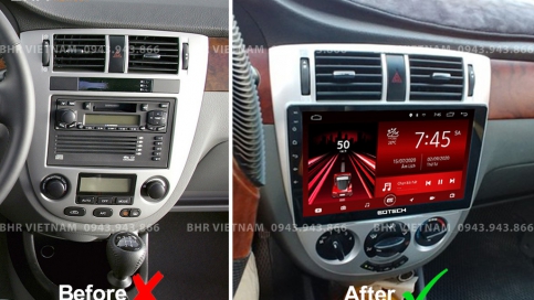 Màn hình DVD Android xe Daewoo Lacetti 2002 - 2011 | Gotech GT6 New